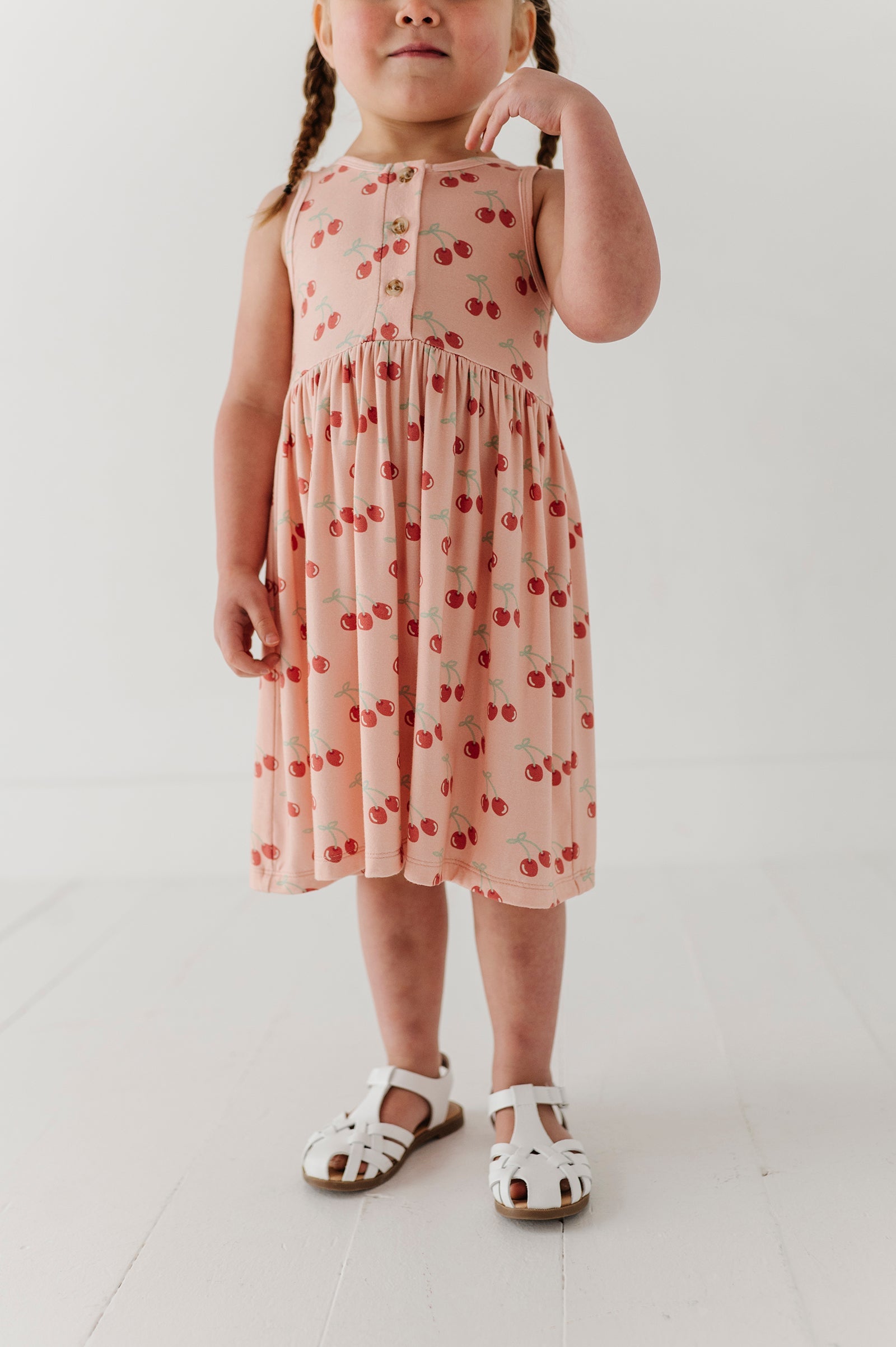 Girl's Henley Tank Dress