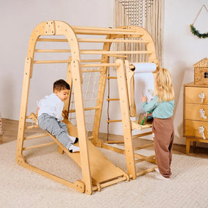 Indoor Montessori Playground – Ultimate Climbing Set for Kids - KiddoLux