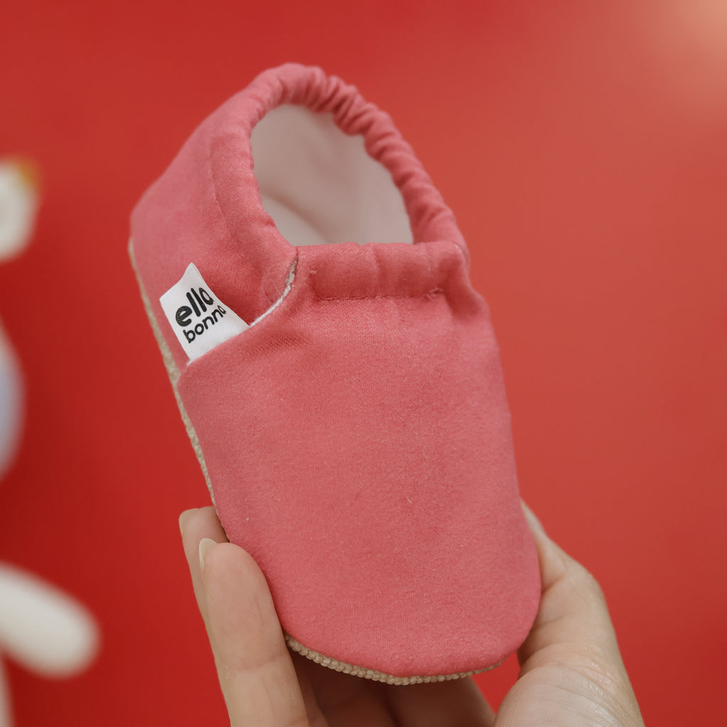 Pink Soft Sole Baby Moccasins
