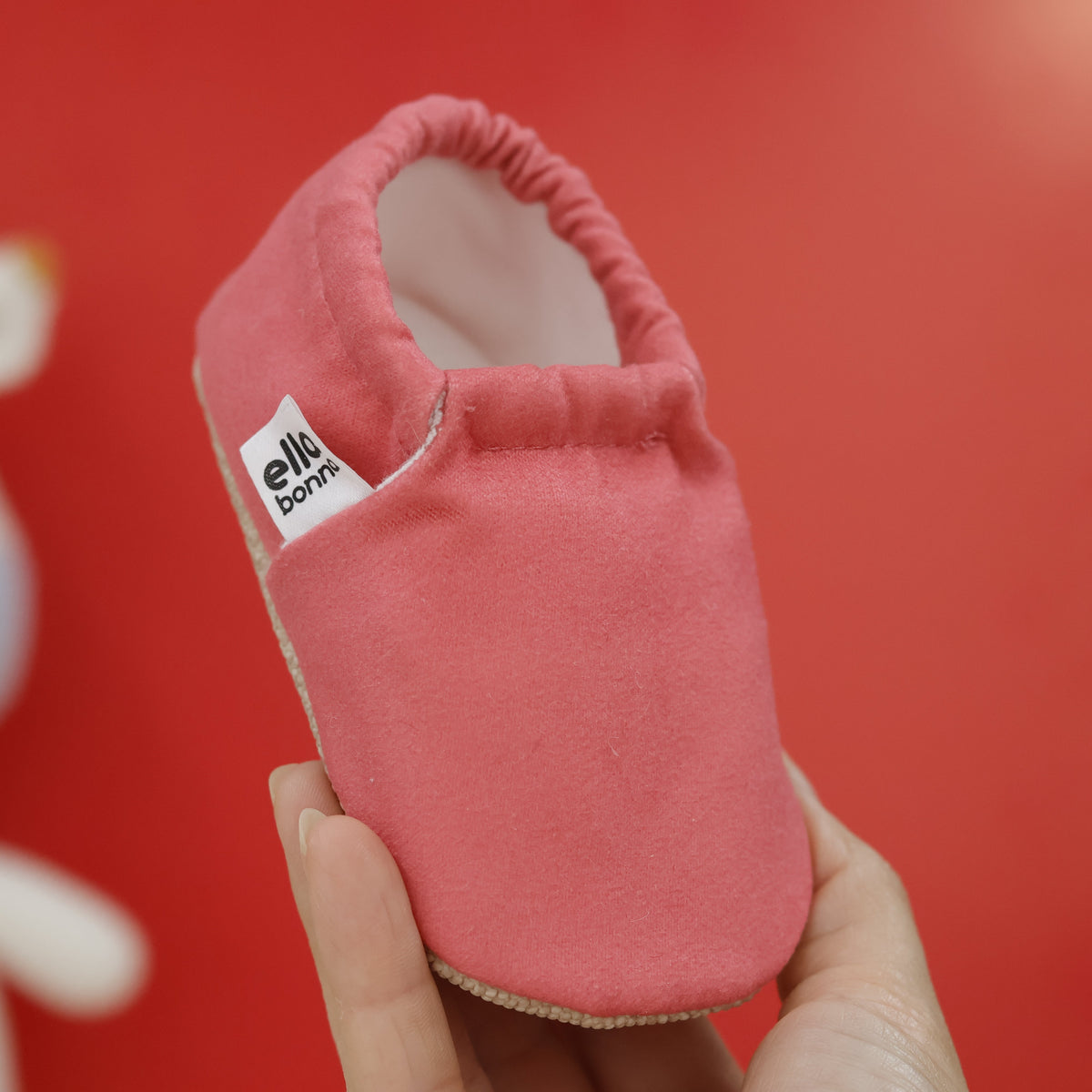 Pink Soft Sole Baby Moccasins