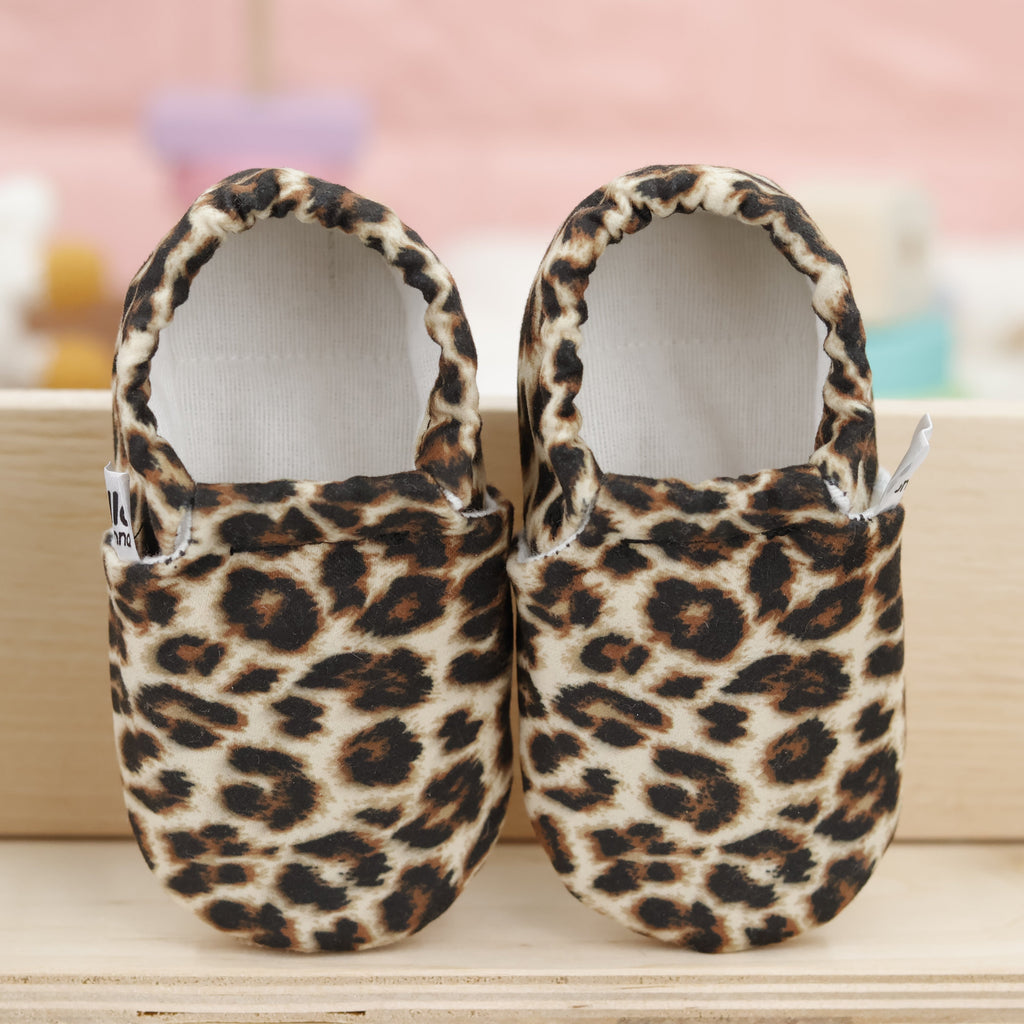 Leopard Soft Sole Baby Moccasins