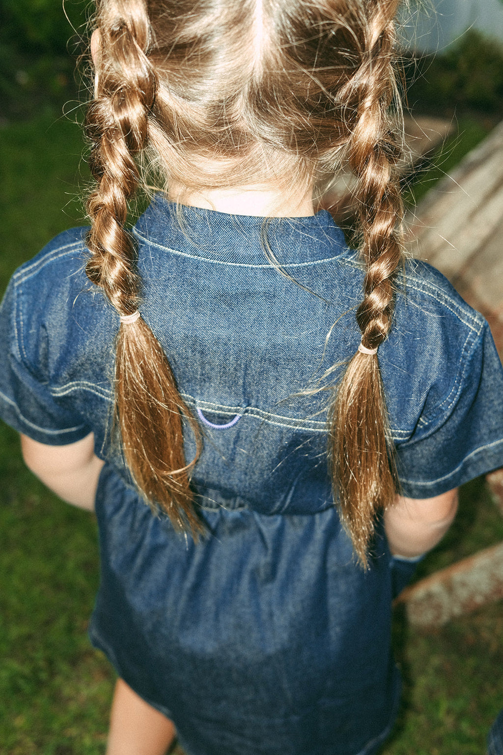 Riley Dress - Blue