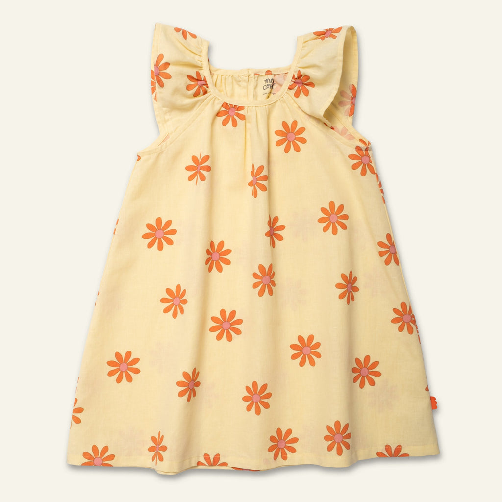 Flower Power Linen Dress