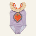 Strawberry Ruffle One Piece