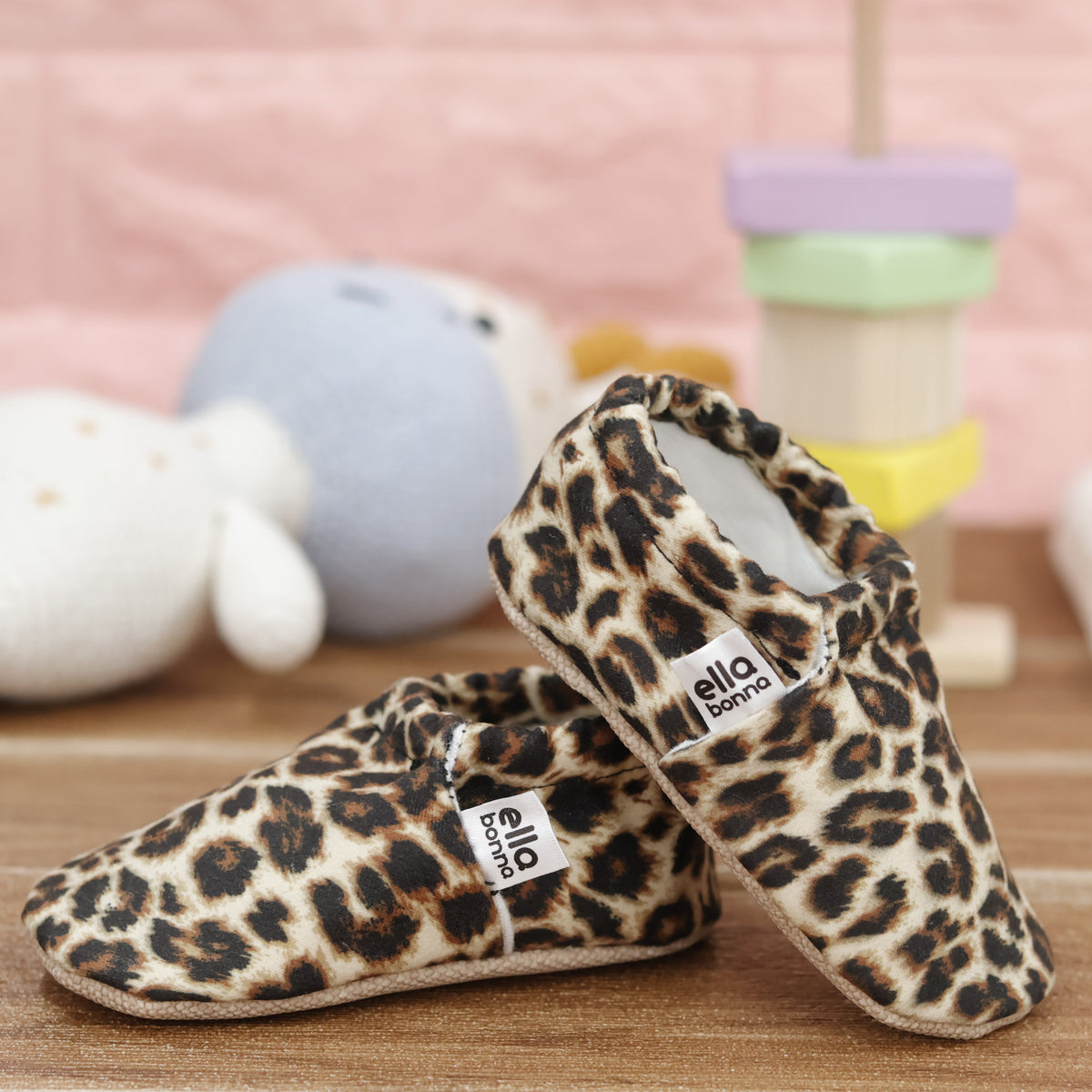 Leopard Soft Sole Baby Moccasins
