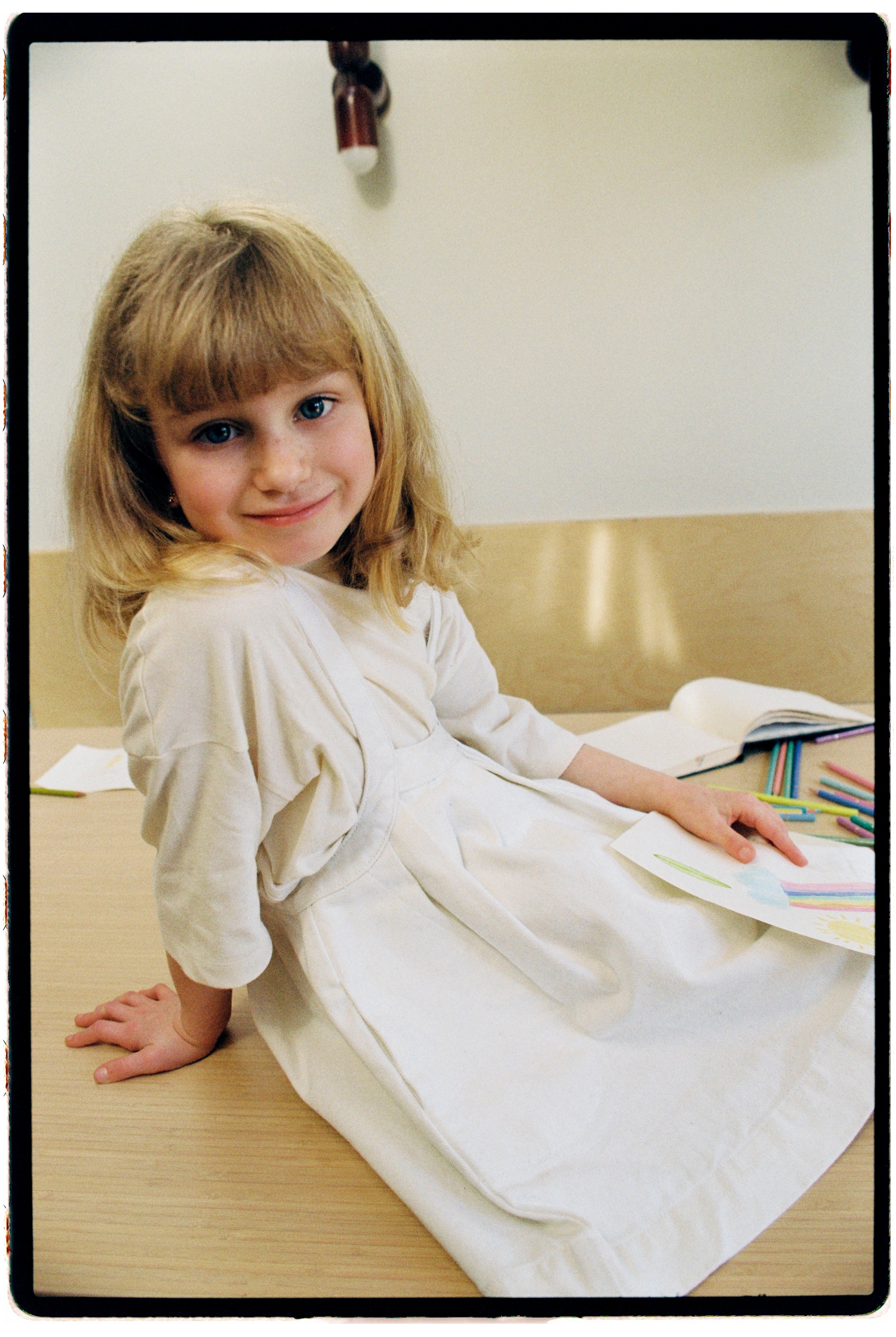 The Oversized Denim Pinafore Kids
