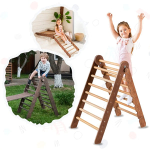 Montessori Triangle Ladder – Perfect for Active Children Development - KiddoLux