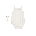 The Printed Tank Onesie - Mist Stripe
