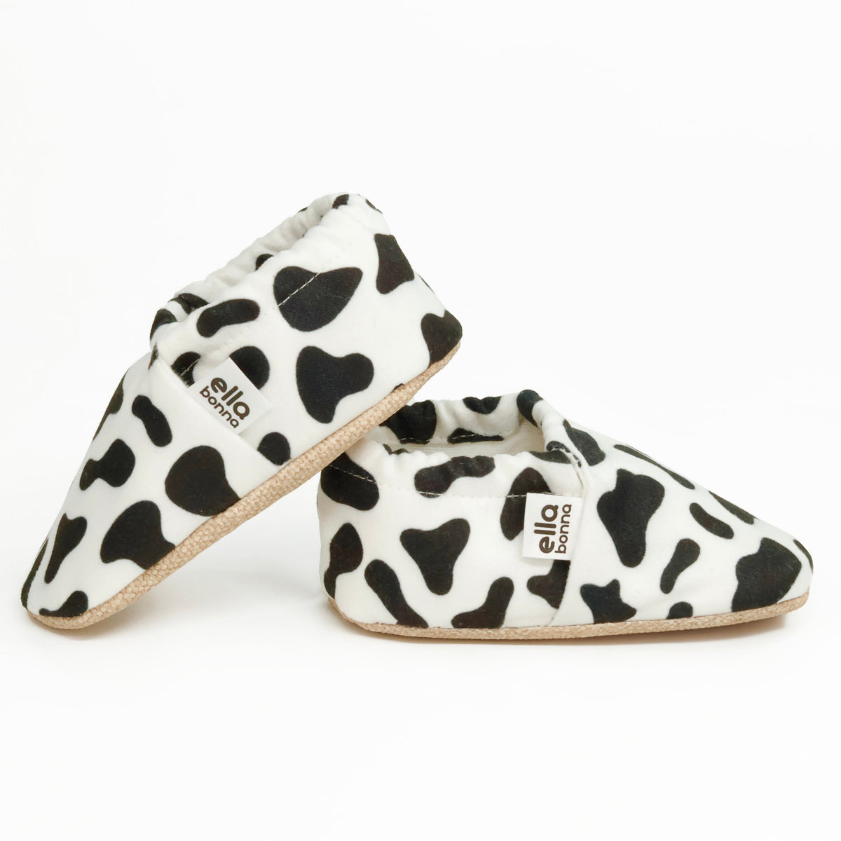 Cow Soft Sole Baby Moccasins