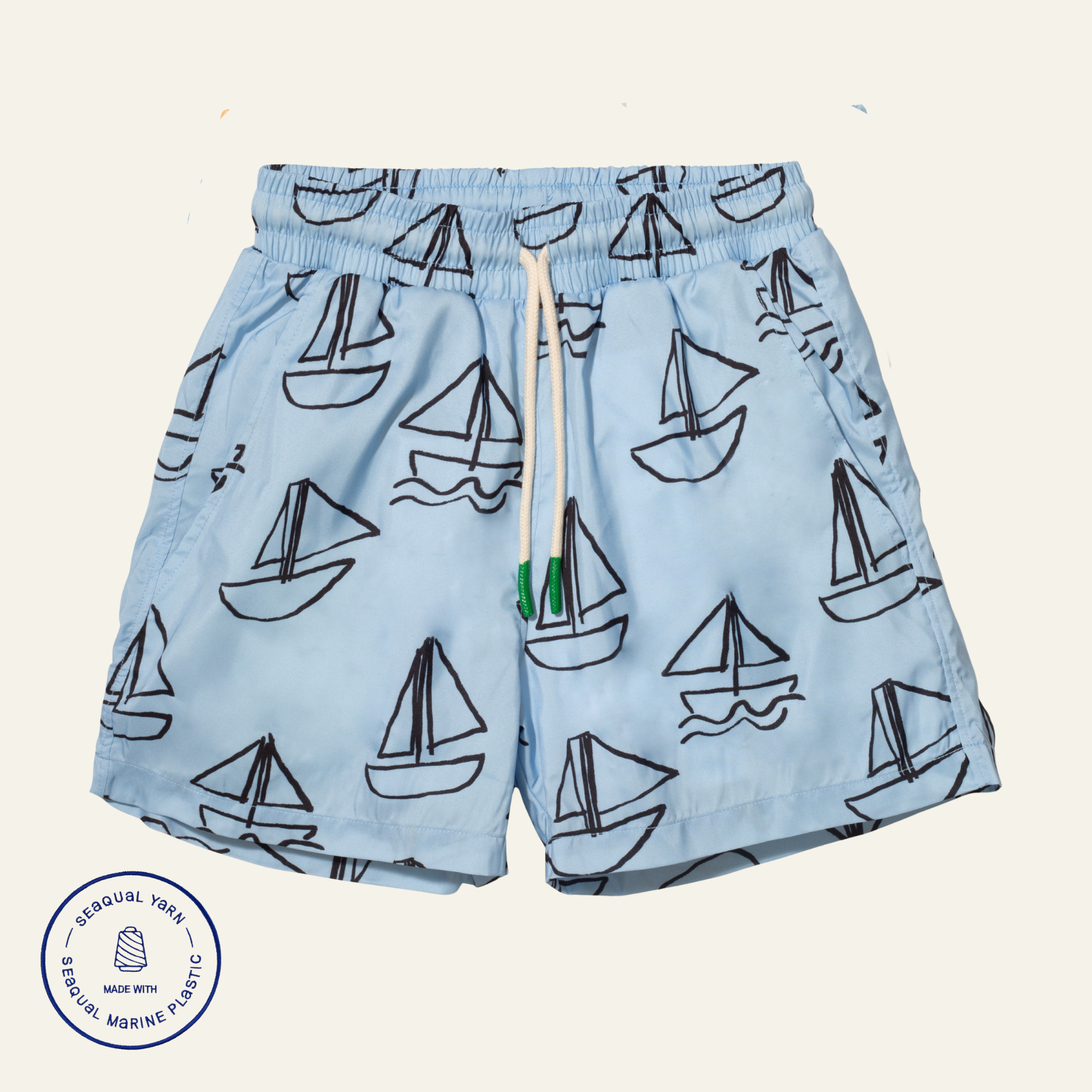 Sailboats Swim Trunk