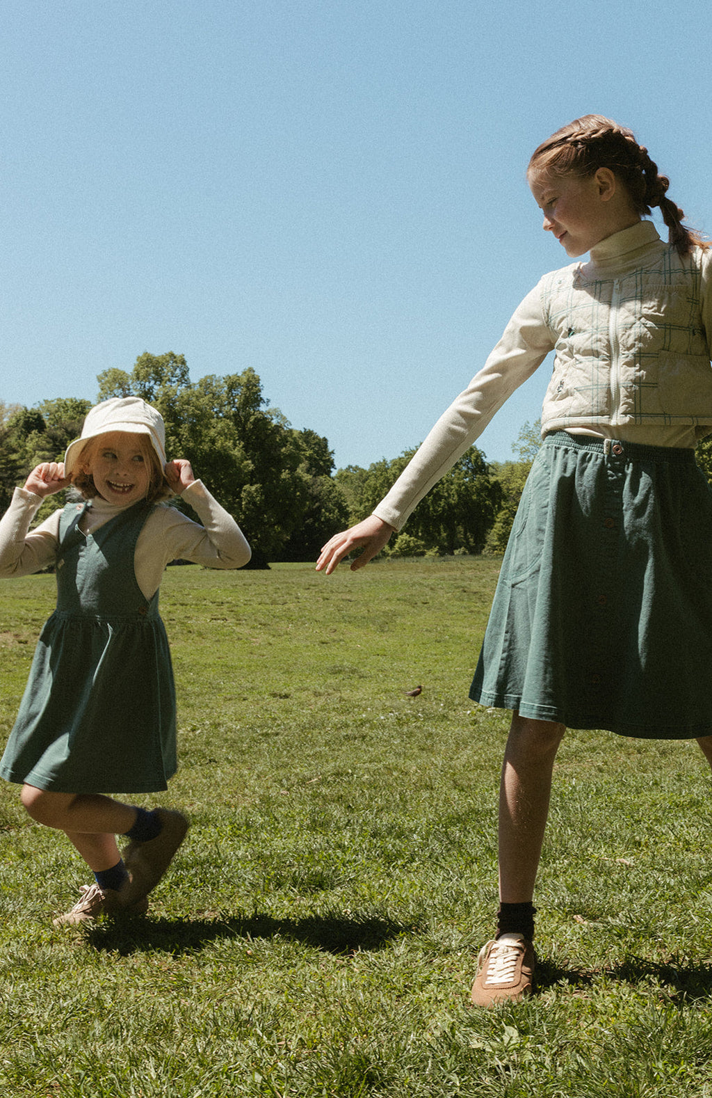 Louise Skirt - Emerald
