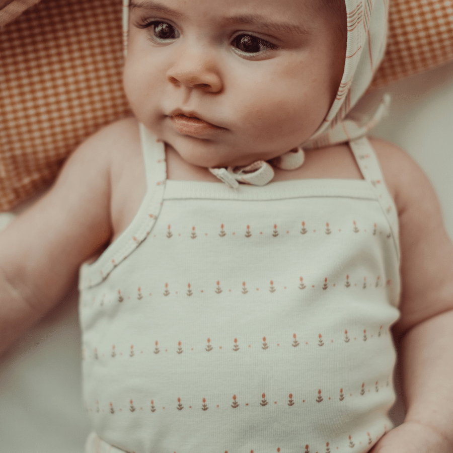 The Printed Bib - Mini Tulip