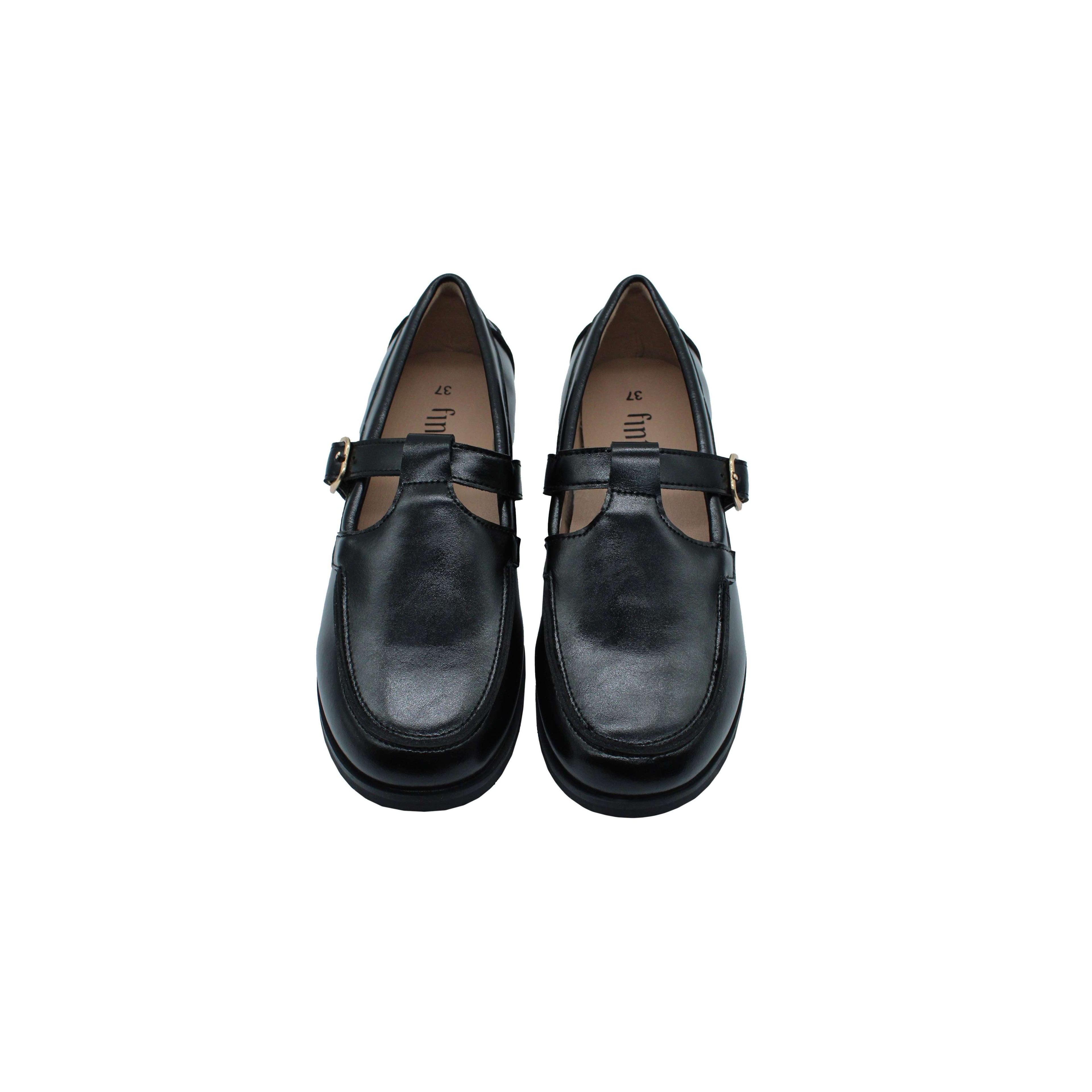 Black Waxed Leather
