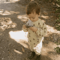 Organic Tee & Pant Slouch Set - Ballon Voyage