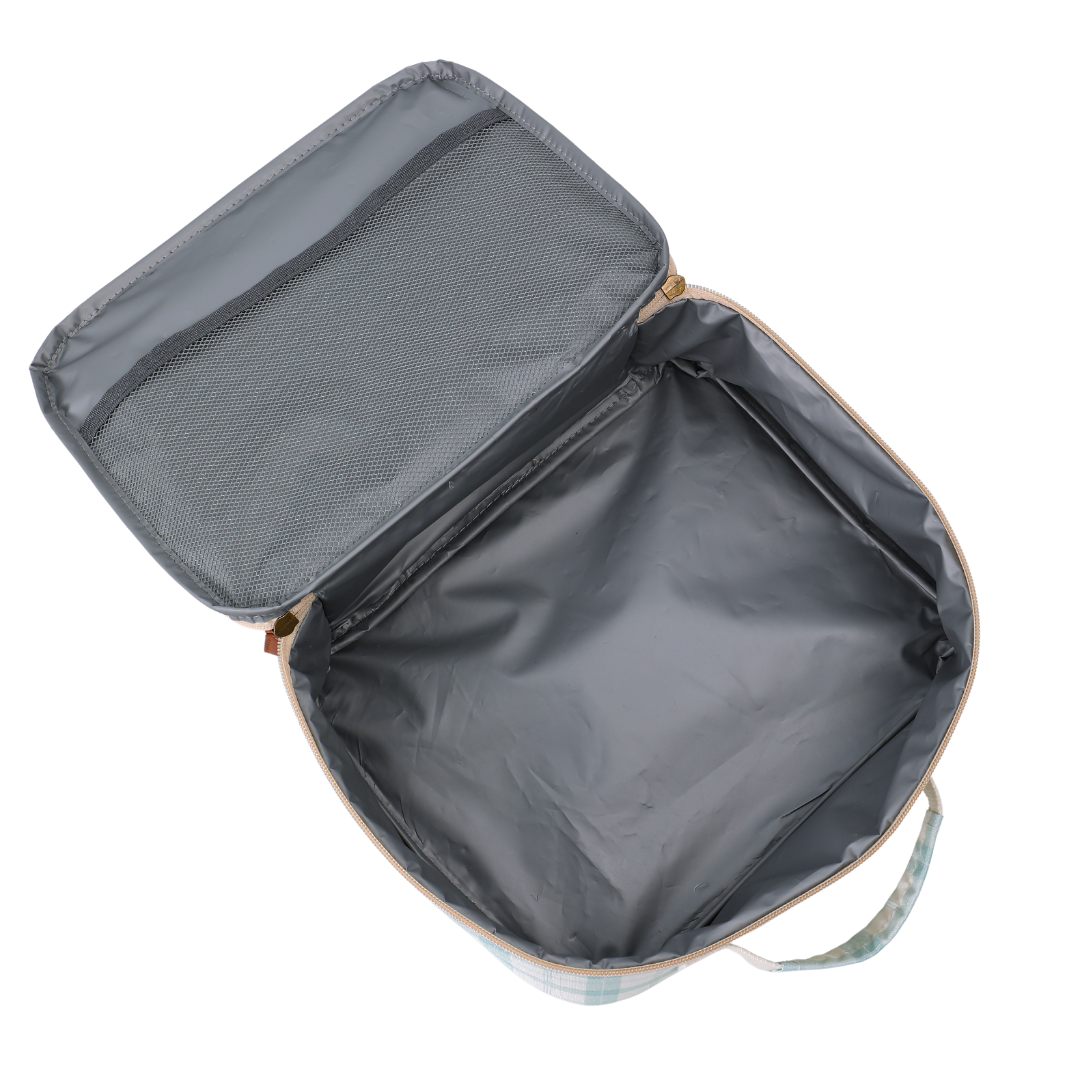 Insulated Lunch Bag | Fern Plaid