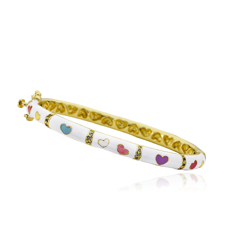 Enamel Heart Bangel