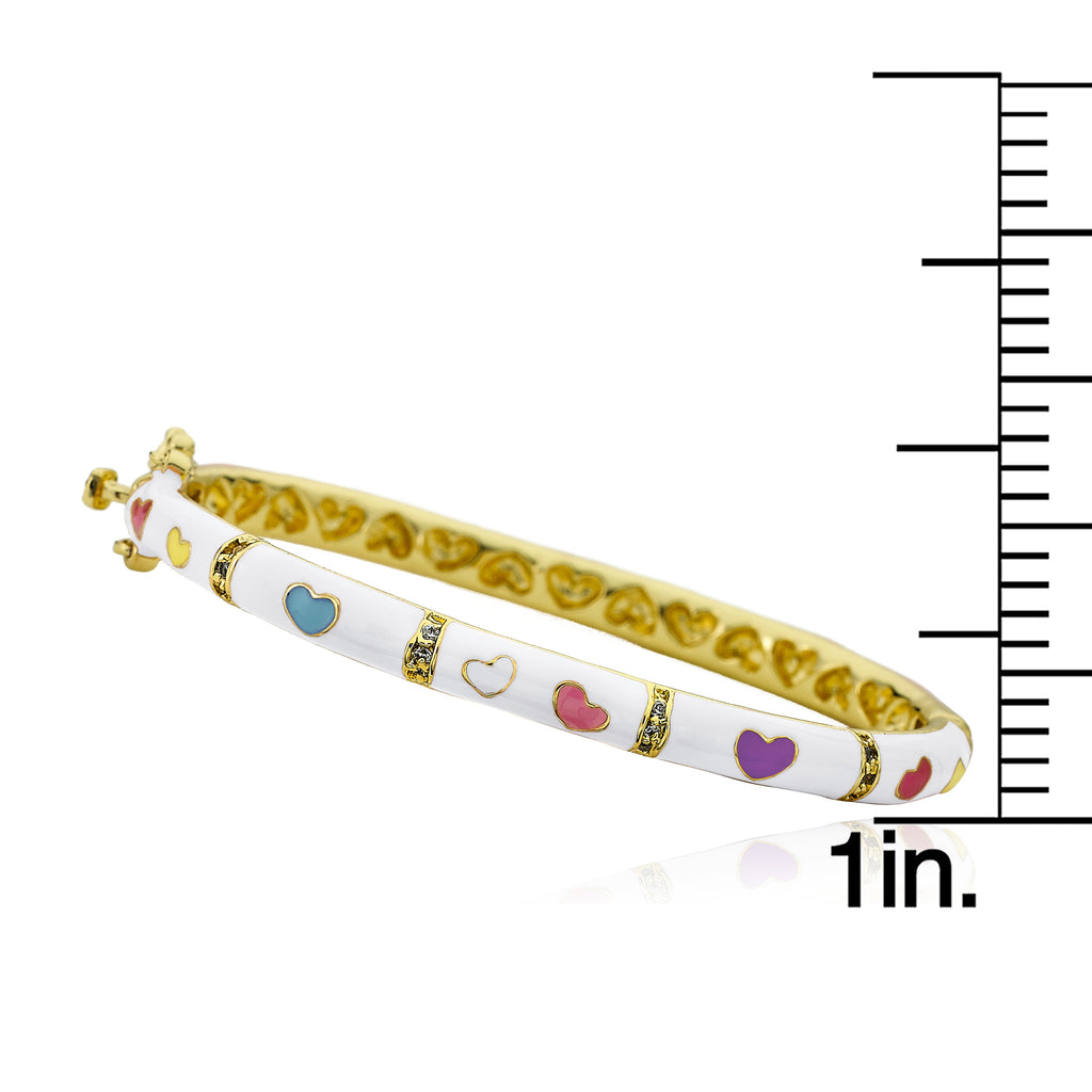 Enamel Heart Bangel
