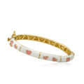 Enamel Heart Bangle