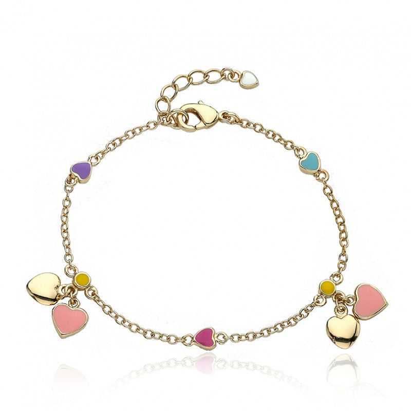 Heart Charm Bracelet