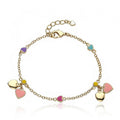 Heart Charm Bracelet