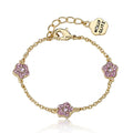 Crystal Flower Bracelet