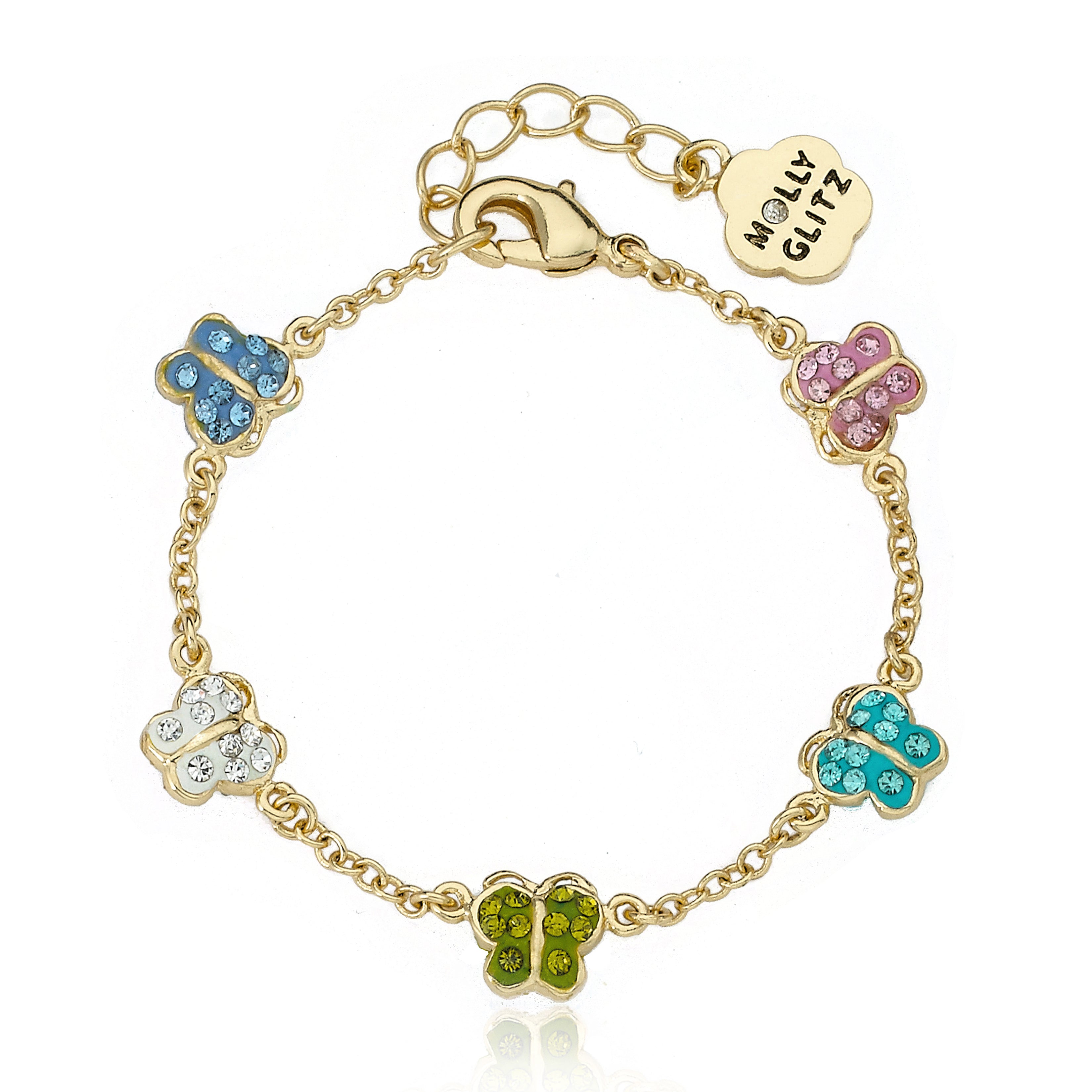Crystal Butterfly Bracelet