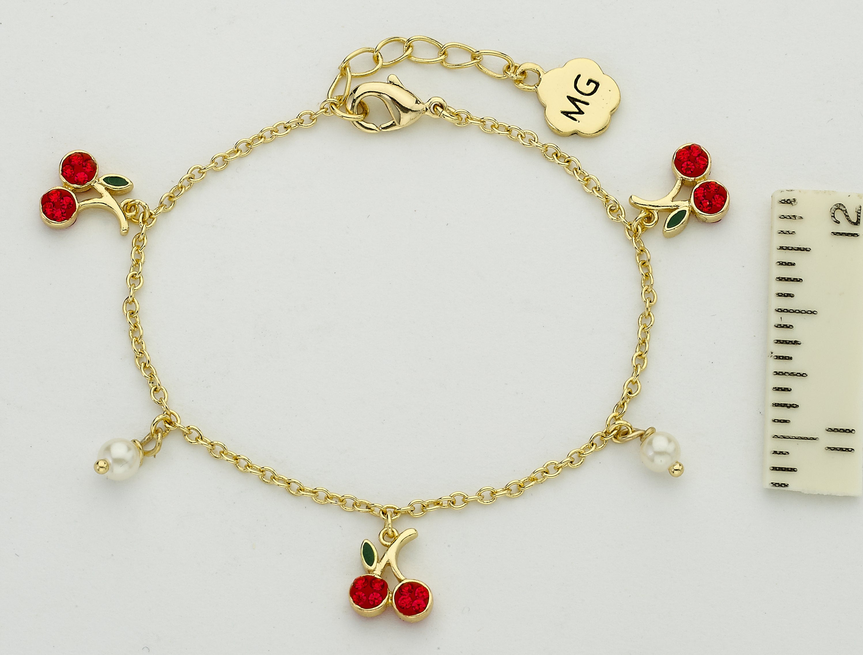 Cherry Charm Bracelet