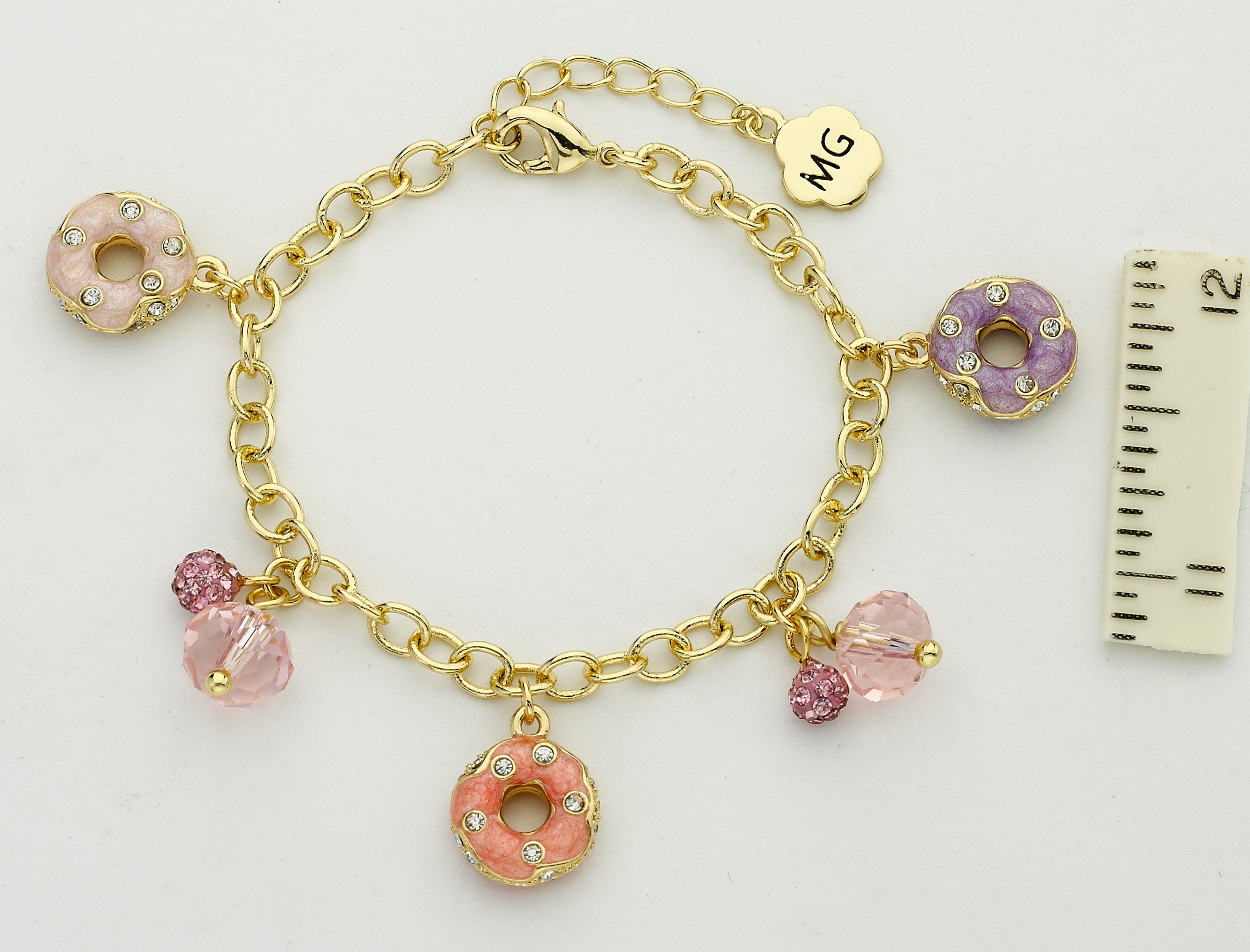 Donut Charm Bracelet
