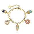 Donut & Popsicle Charm Bracelet