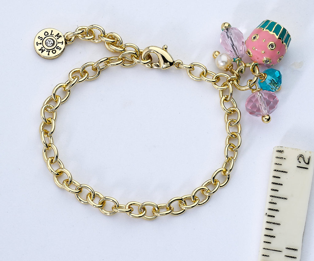 Cupcake Cluster Bracelet