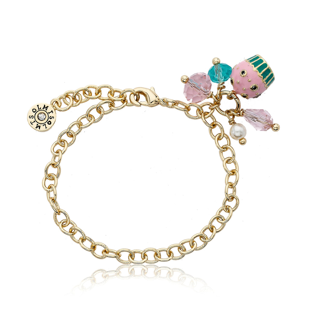 Cupcake Cluster Bracelet