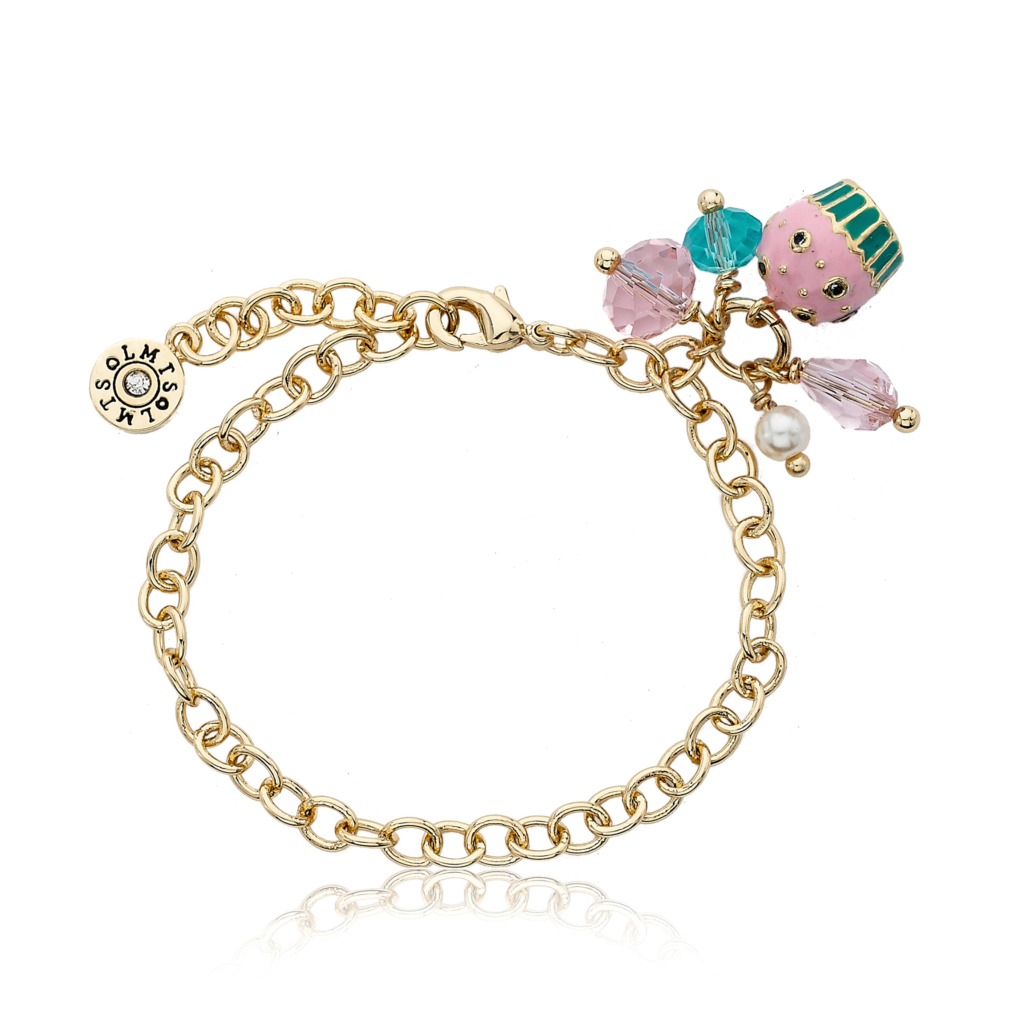 Cupcake Cluster Bracelet