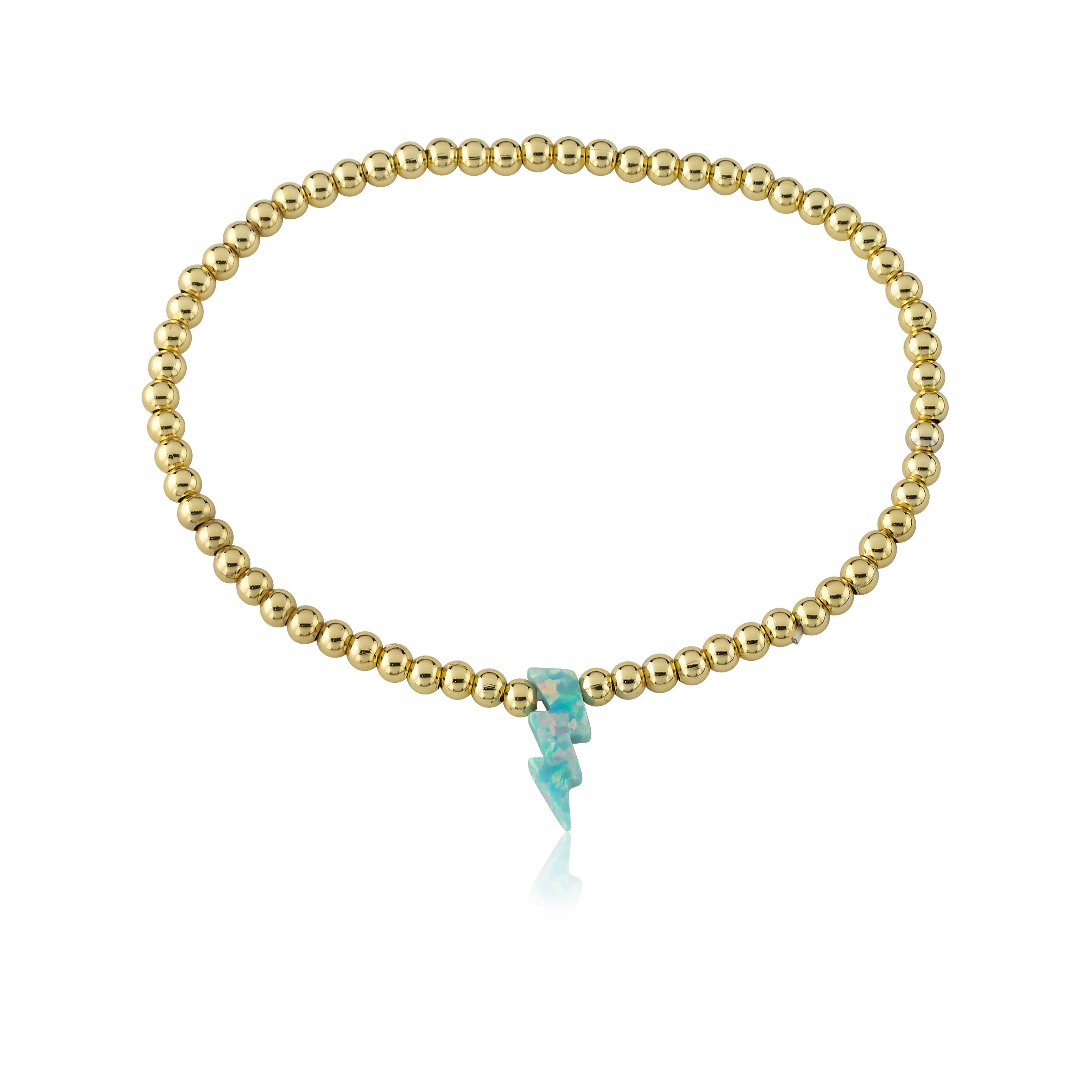 Glitter Girl Opal Lightening Bolt Bracelet