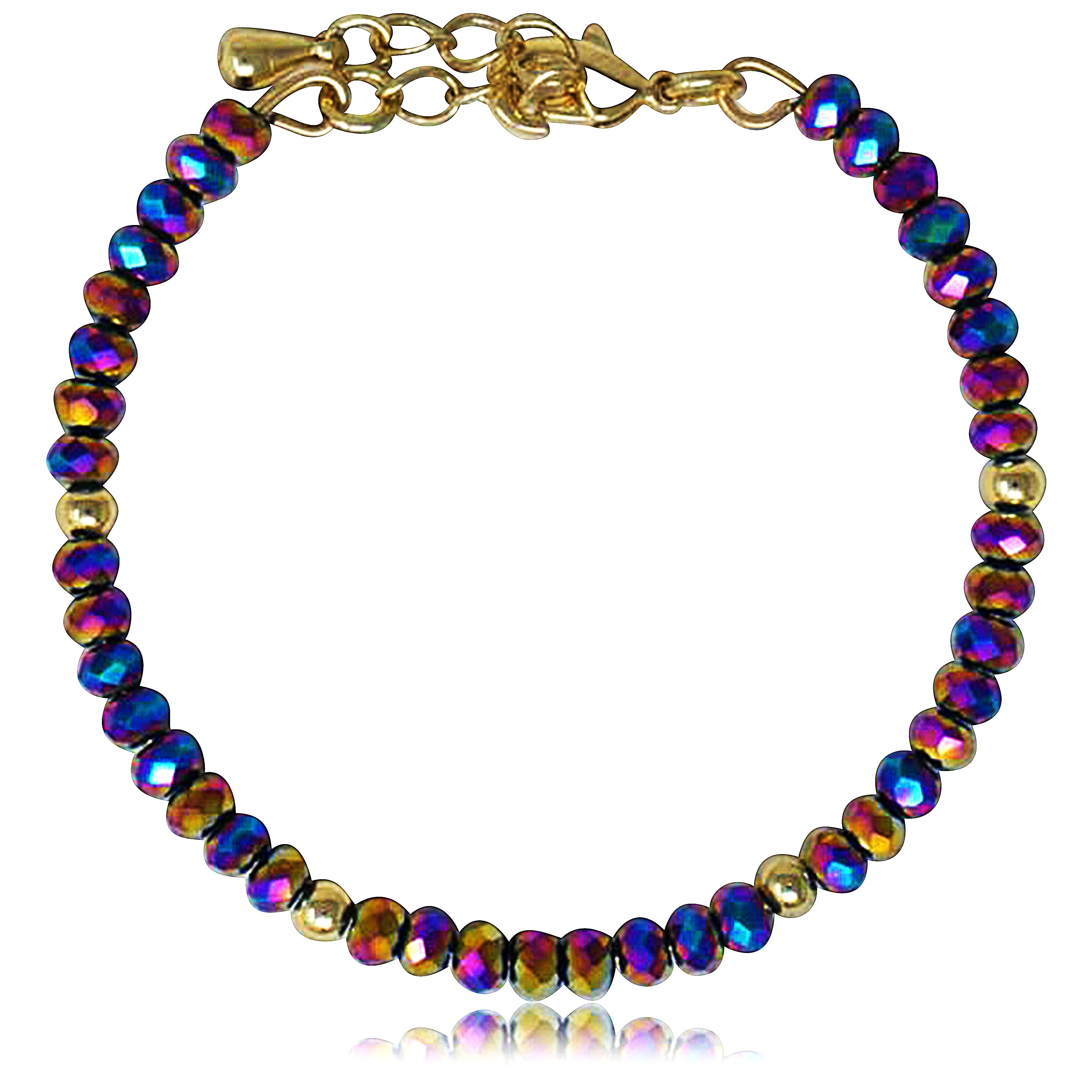 Mileez Bead Charm Station Bracelet