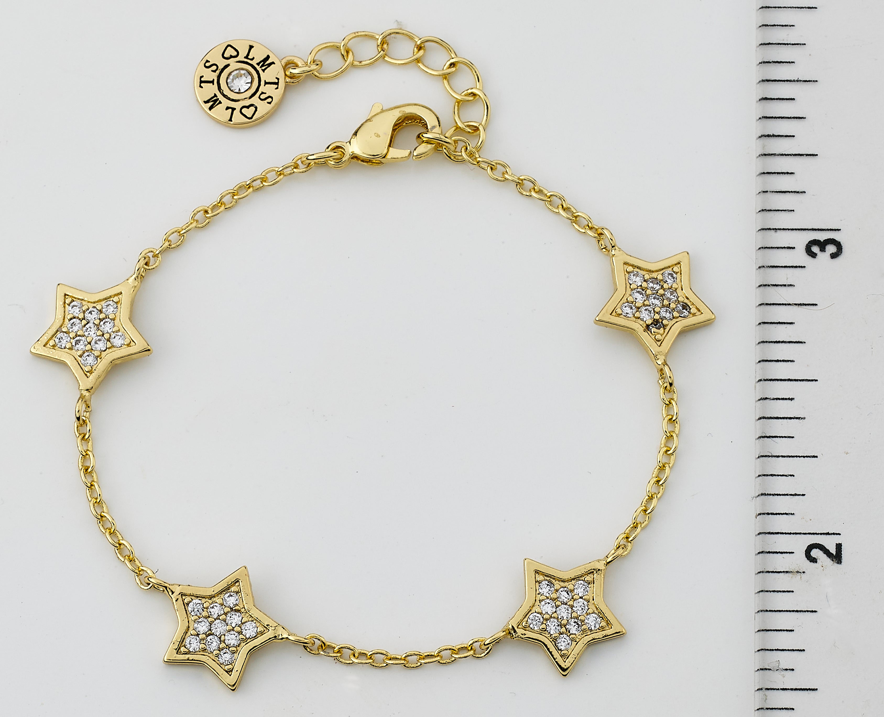 CZ Filled Stars Bracelet