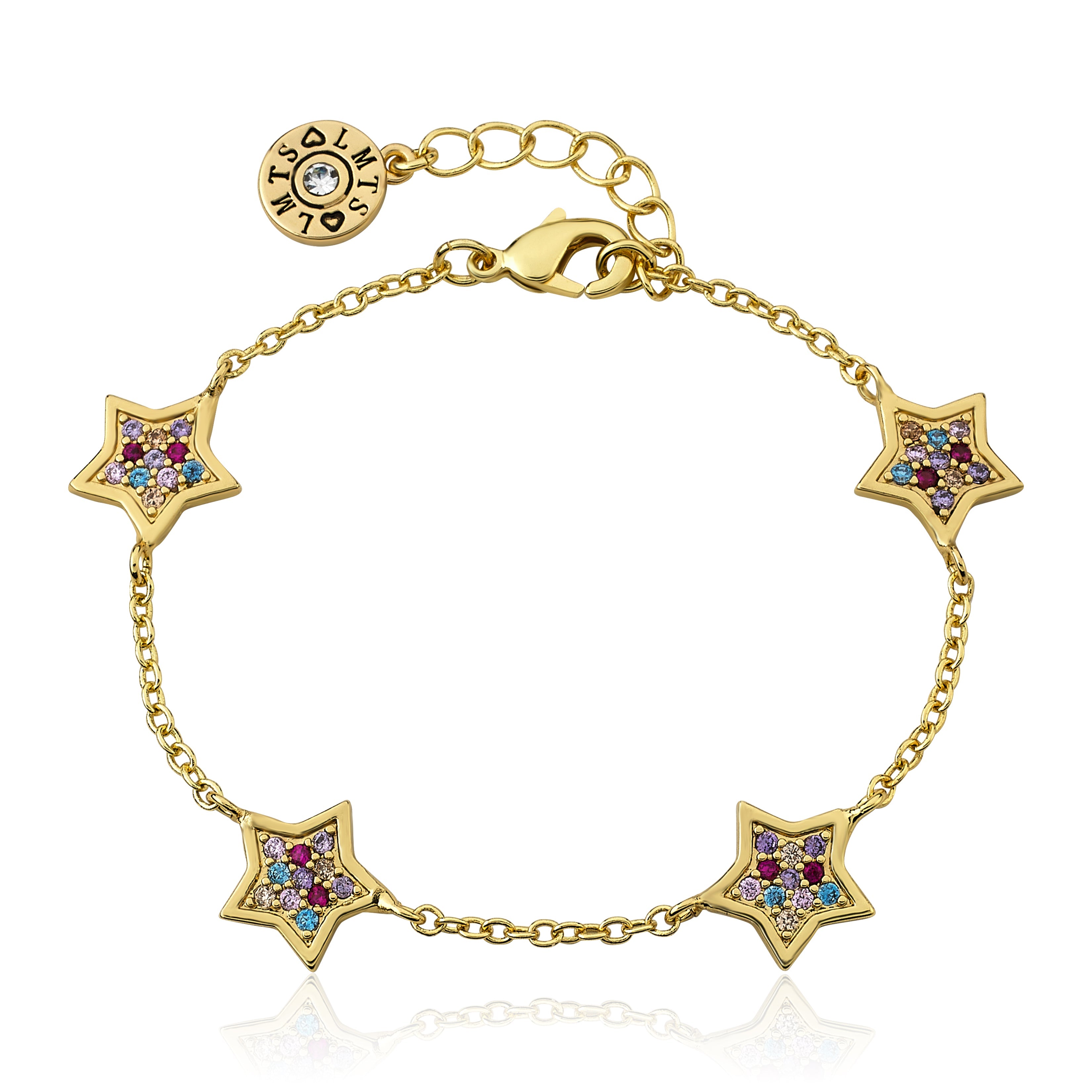 CZ Filled Stars Bracelet
