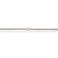 Rhodium Plated Cz Tennis Bracelet