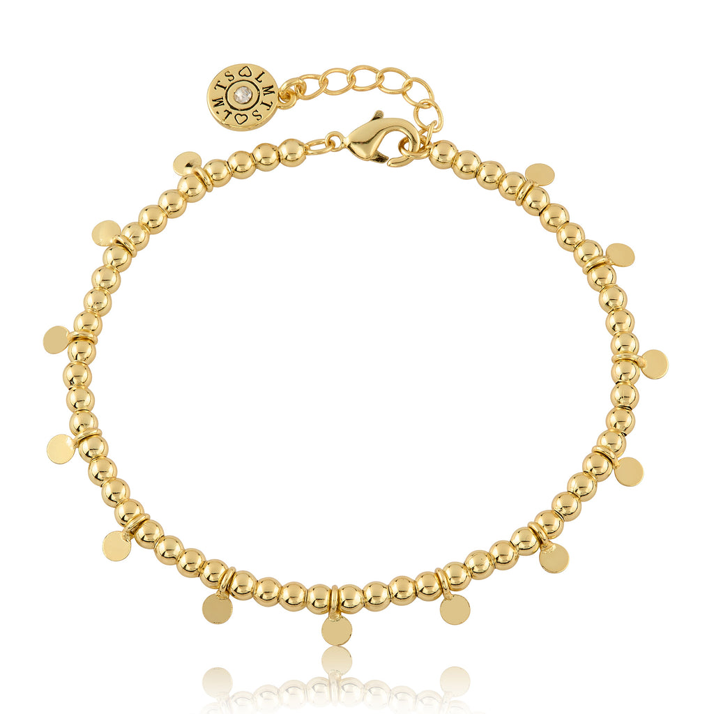 LMTS Classic! Bead & Disc Dangles Bracelet