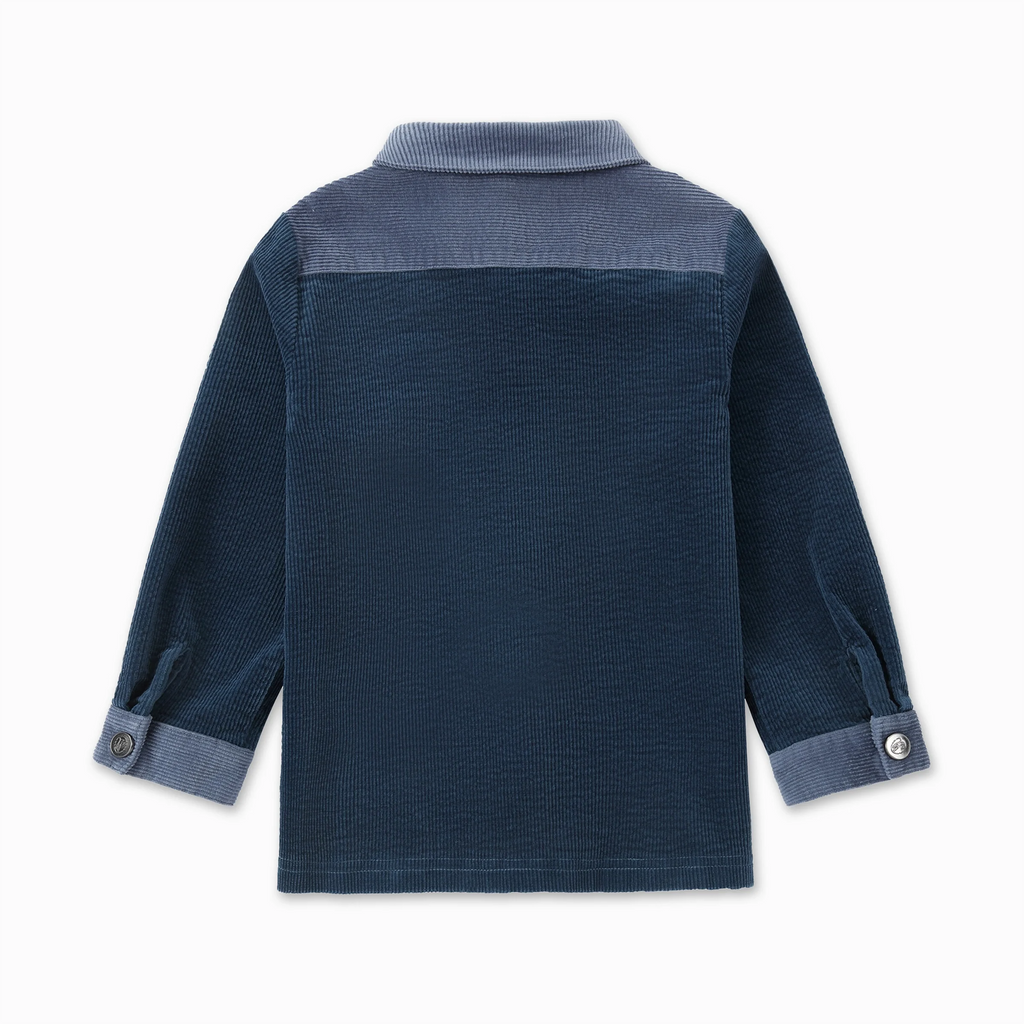 Blue Corduroy Shirt