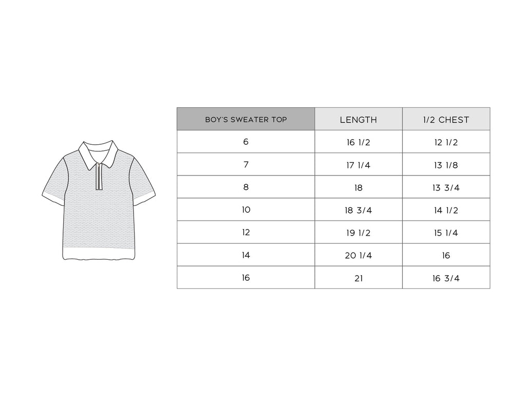 Boy's Sweater Top