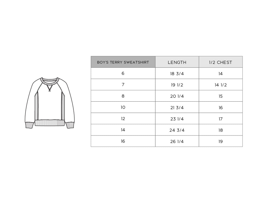 Boy's Terry Sweatshirt