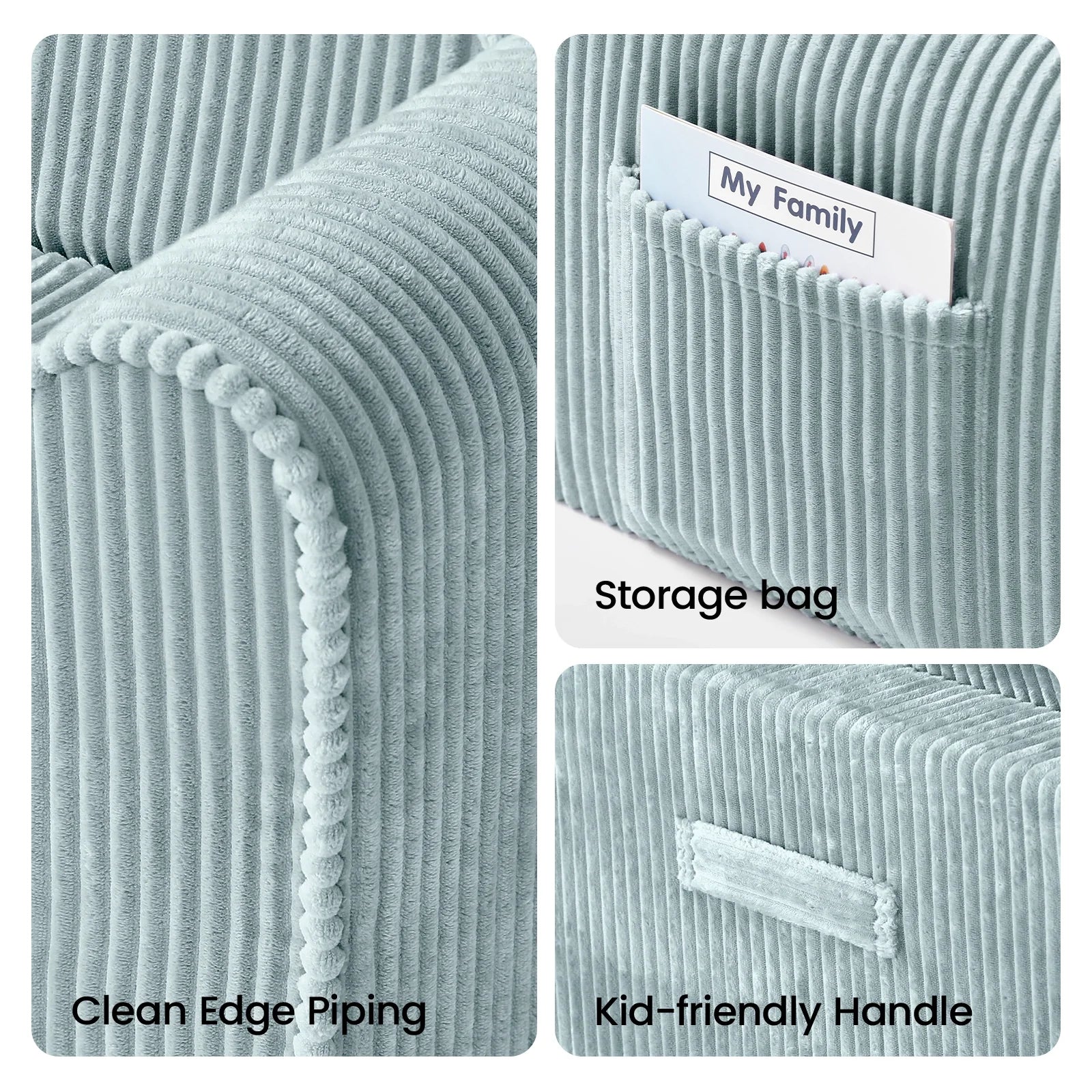 Tiny Land® GentleSnug Corduroy Kid Chair