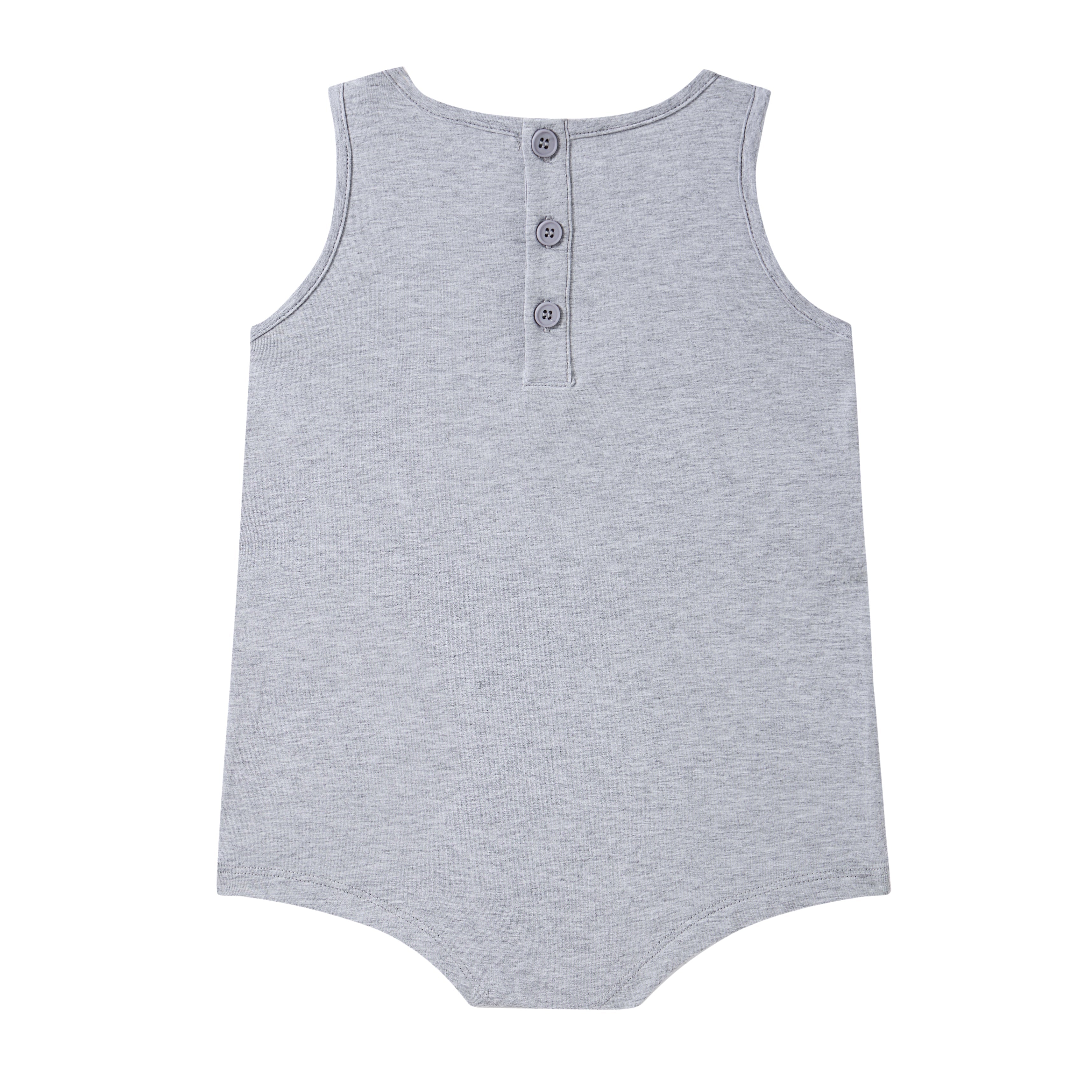 Coastal Grey Boys Romper