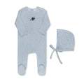 Checked Cherry/Blueberry Footie