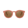 Classic | Sustainable Sunglasses | Plant-Based Bendable Polarized - Adult | 16+ Y |  Sunset Gingham