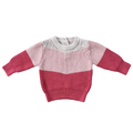Colorblock Knit Sweater