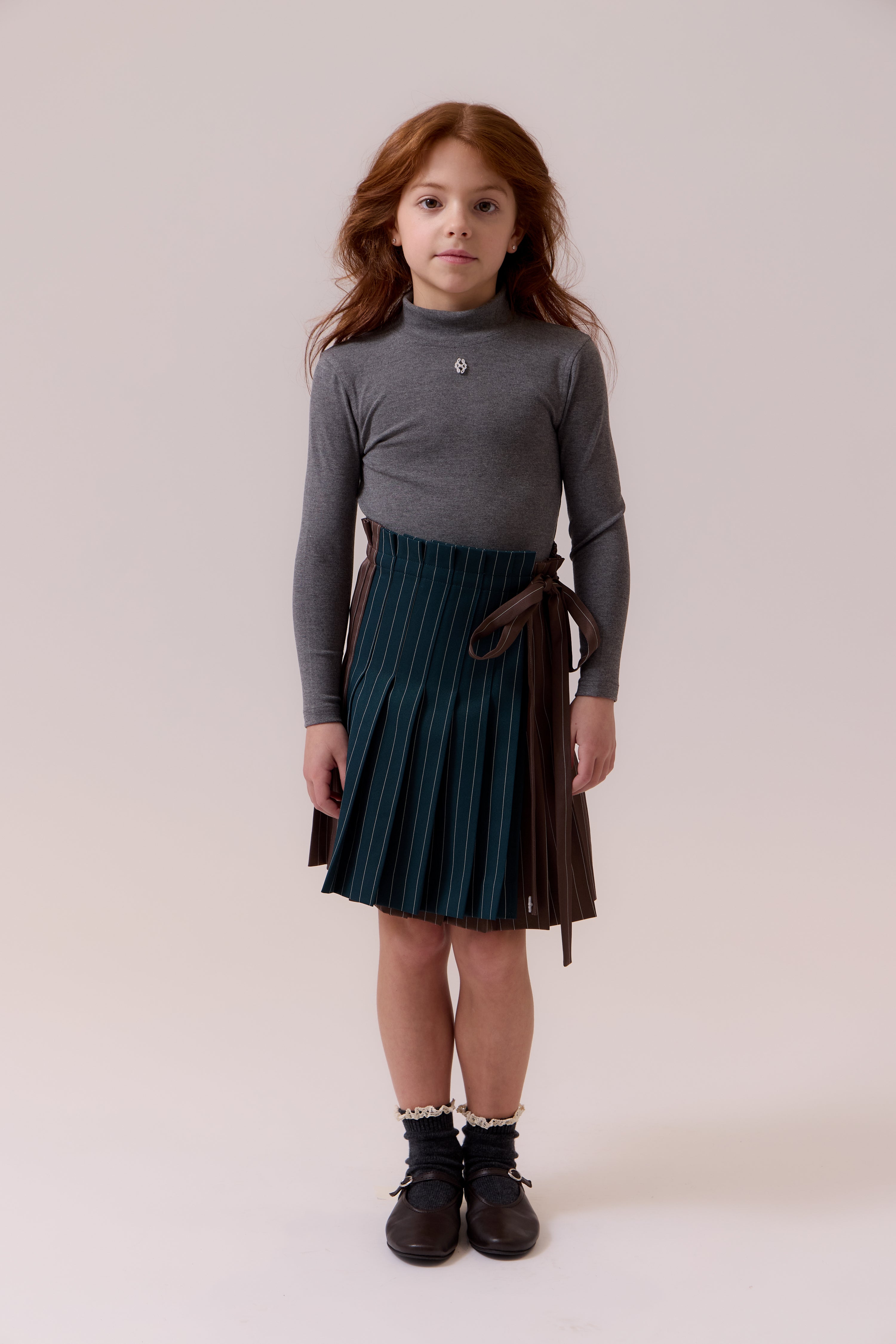 Eleanor Turtleneck - Grey