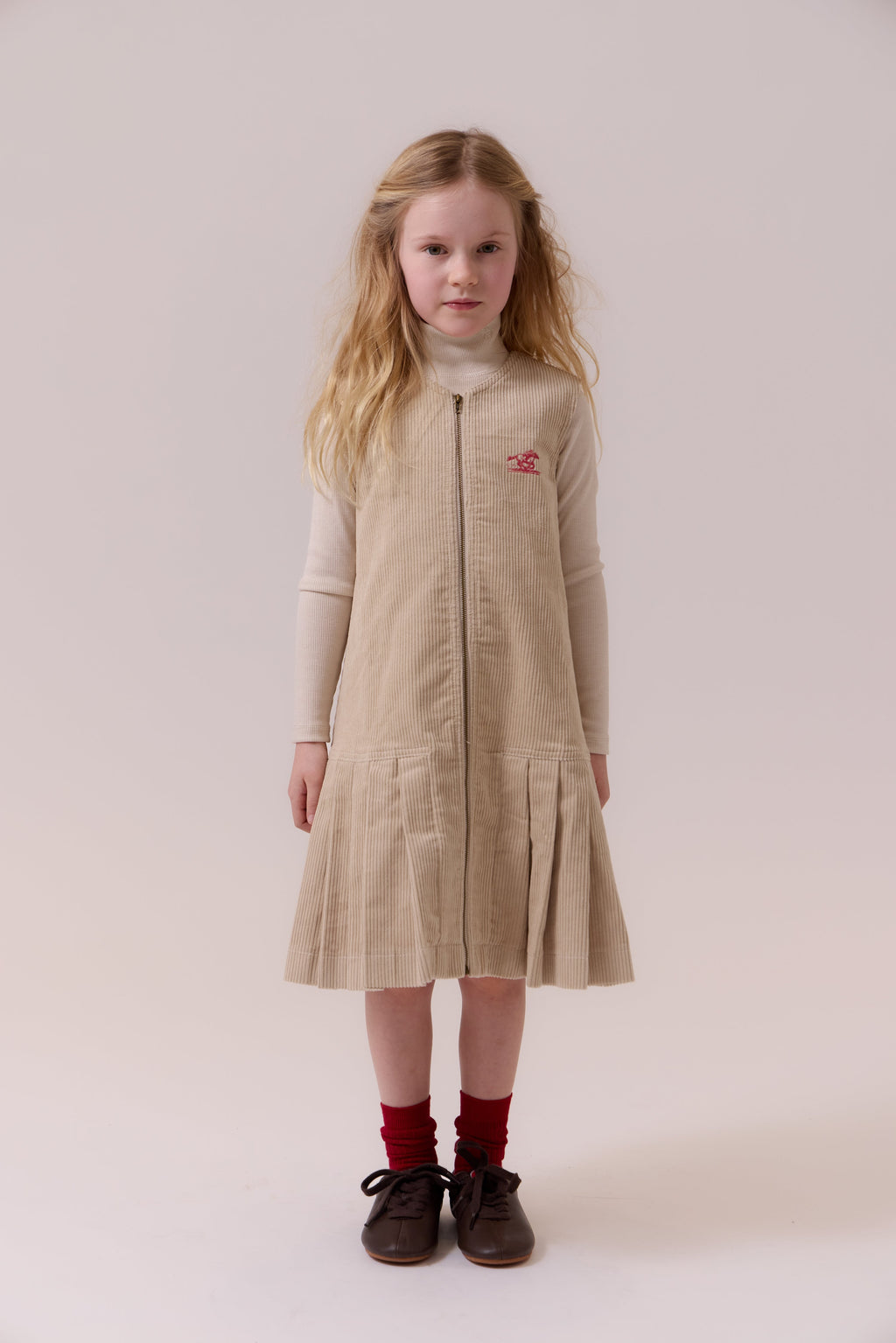 Delilah Dress - Oatmilk