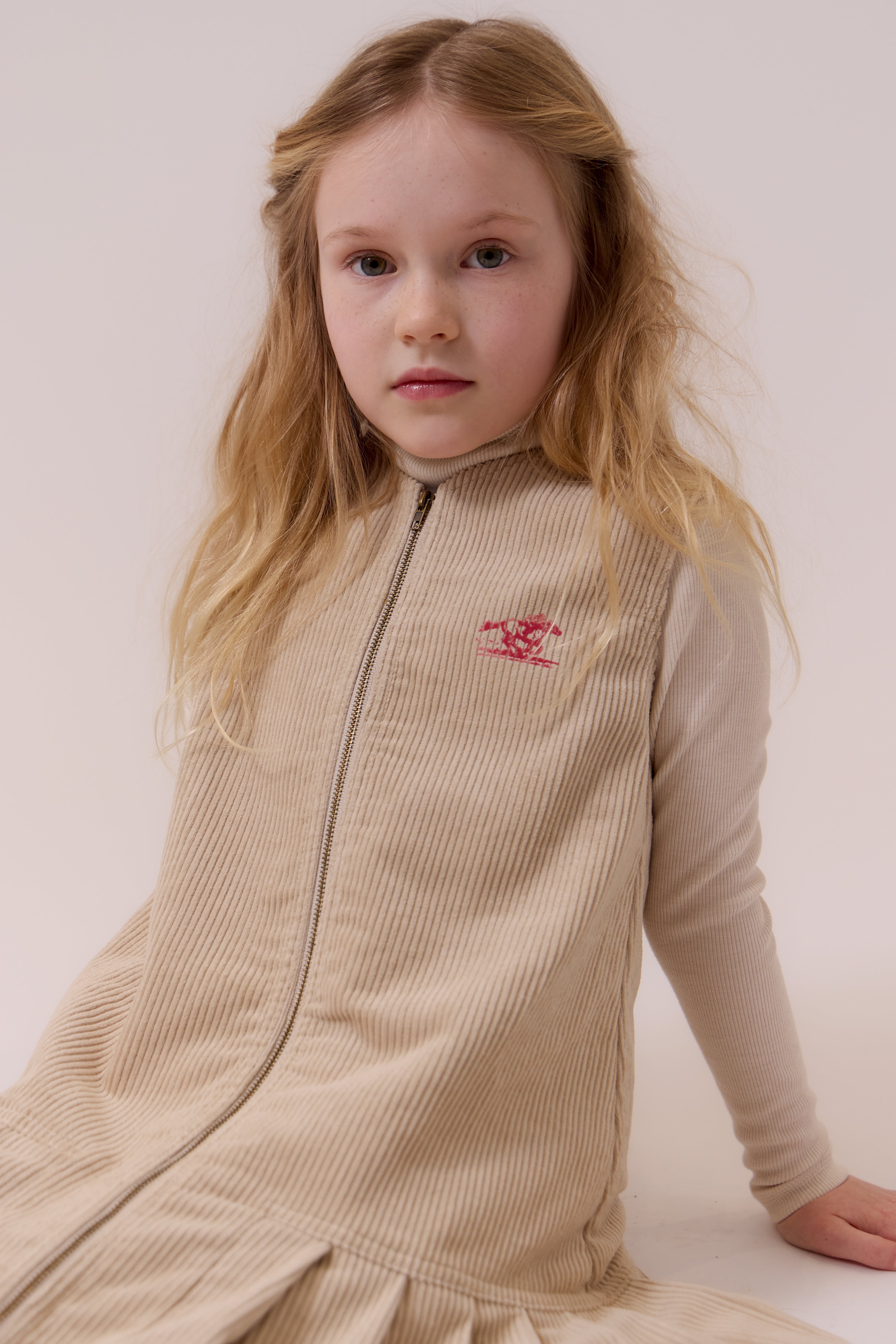 Delilah Dress - Oatmilk