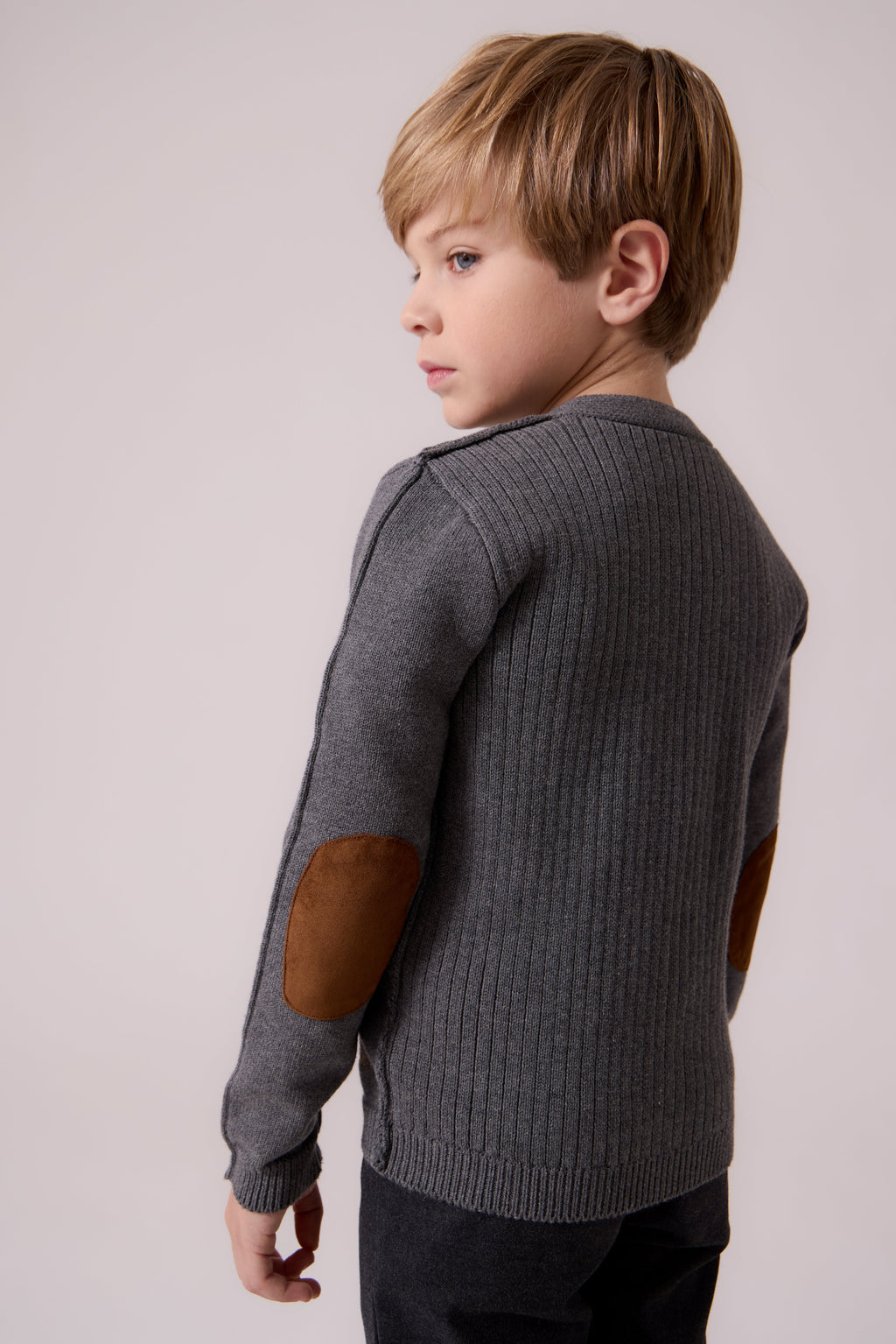 Elliot Knit Cardigan - Grey